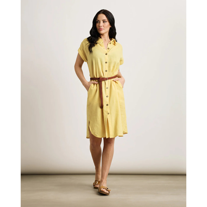 Vestido Midi Amarillo - Bayo