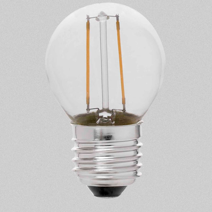 Bombilla G45 FILAMENTO E27 LED 2W 2700K