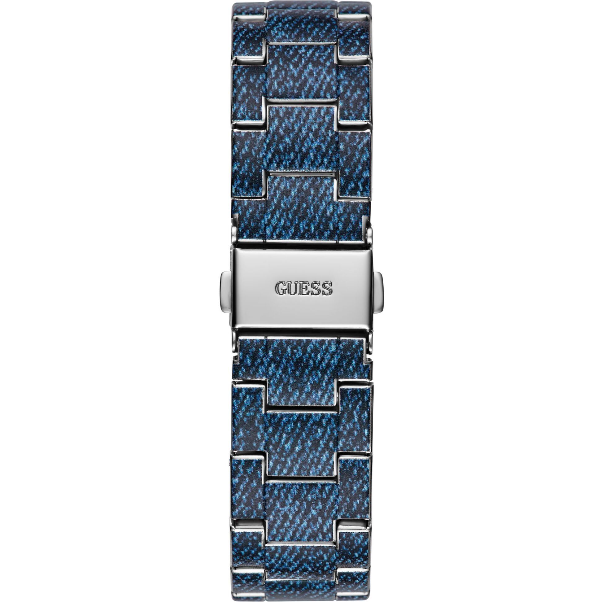 Guess Orologio Analogico Al Quarzo Indigo