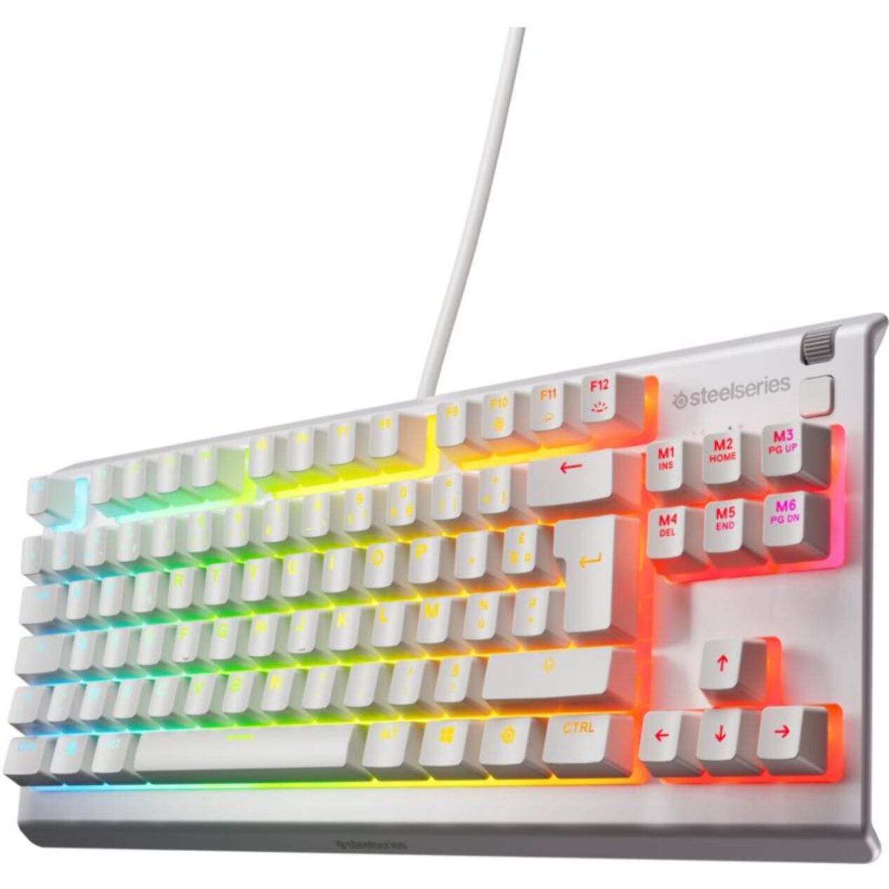 Clavier gamer STEELSERIES Apex 3 TKL Blanc