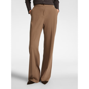 Elena Mirò - Pantaloni maschili in punto Milano - Marrone