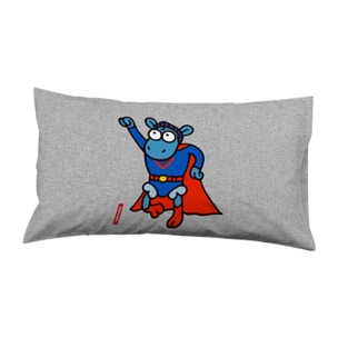 Funda Almohada Superman 50x80 cm - 100% algodón -