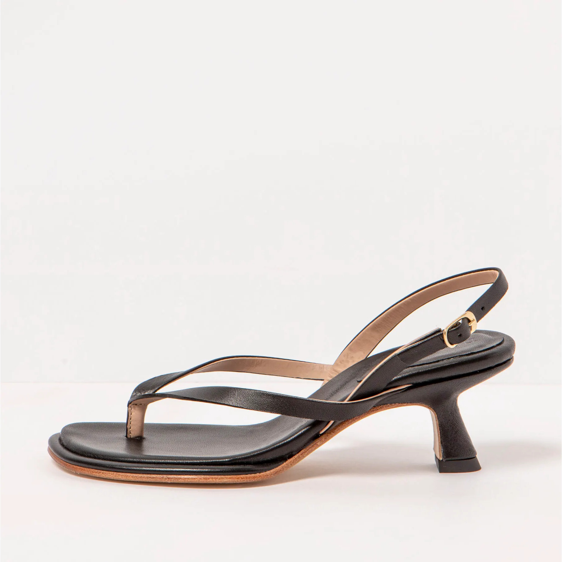 Sandalias con tacón S3166 NAPPA BLACK/ GLERA color Black