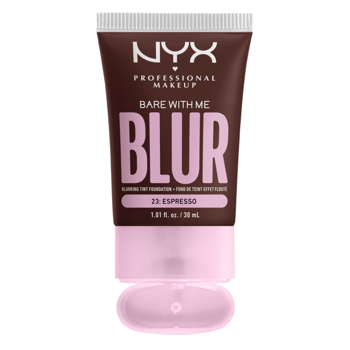 NYX Professional Makeup Fond de teint effet flouté Bare With Me Blur Espresso