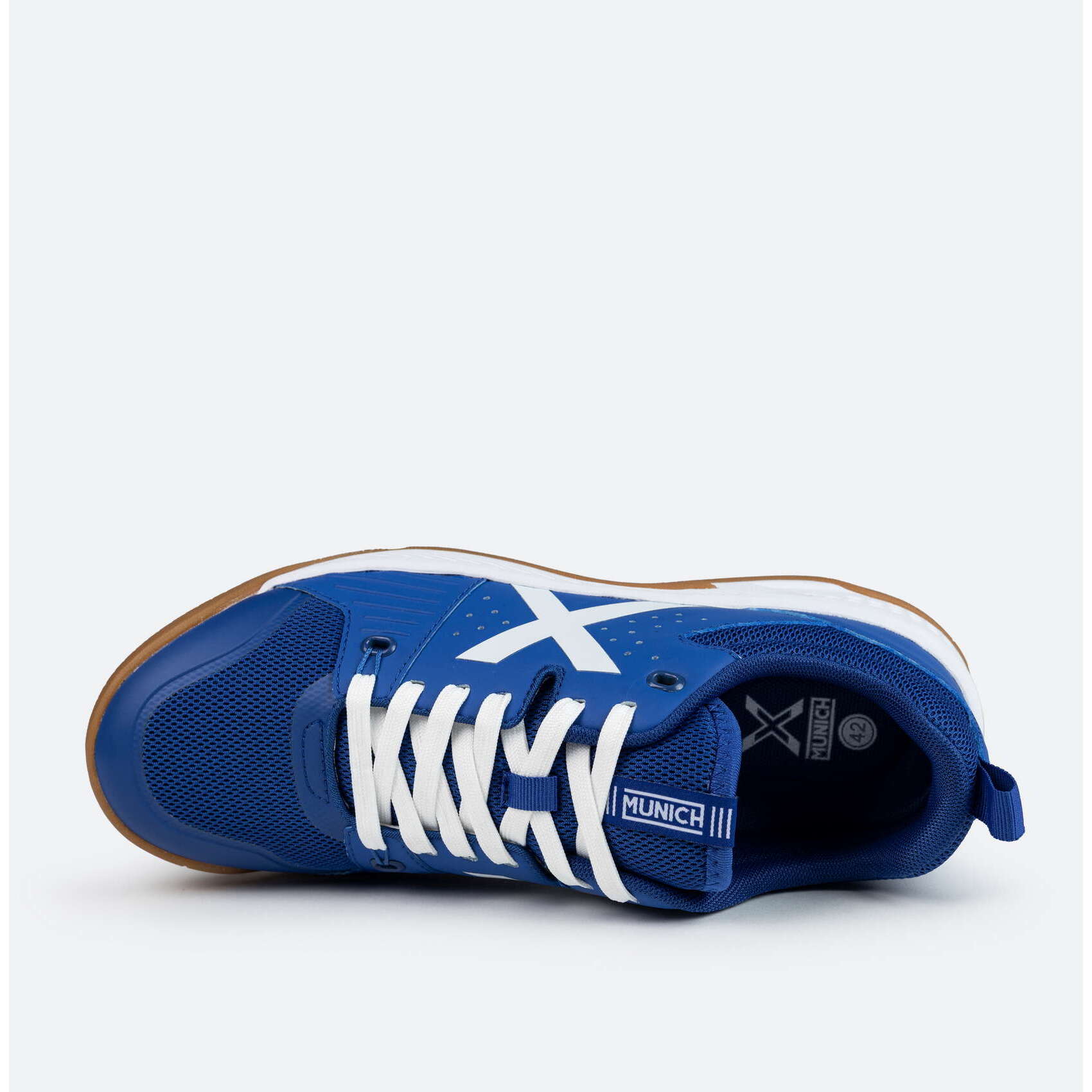 MUNICH PISTA 02 Zapatillas fútbol sala de diseño profesional en color azul
