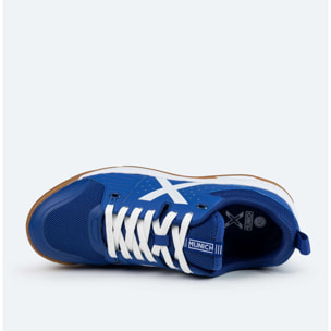 MUNICH PISTA 02 Zapatillas fútbol sala de diseño profesional en color azul