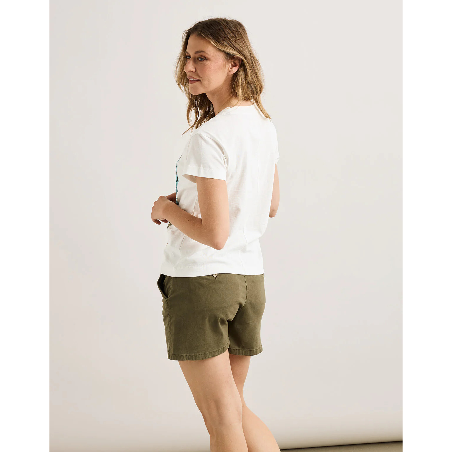 Camiseta Manga Corta Beige - Triviali