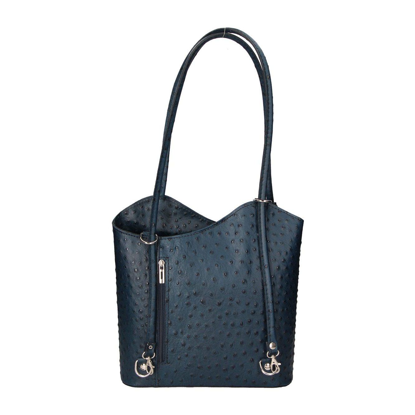 Zaino da donna in vera pelle - Modello Charlotte - 28.0 x 25.0 x 9.0 cm