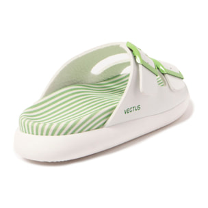 Chanclas para Mujer - VEGTUS Tanami Stripes Green Cactus