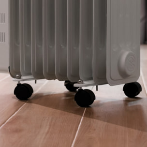 Cecotec Radiateur Bain d'Huile ReadyWarm 9000 Space. 9 éléments, 2000 W et 3 niv