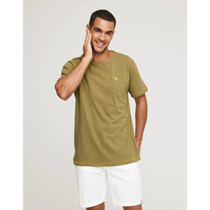 Camiseta Manga Corta Caqui - Darwin