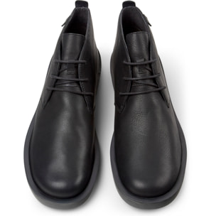 Sneaker-Bootie - CAMPER Wagon - Negro - Cuero liso