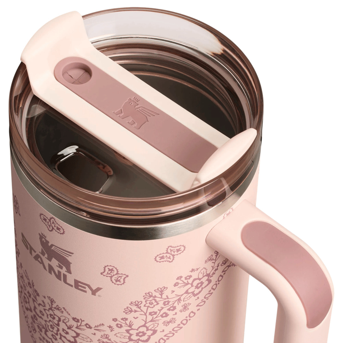 Botella de agua Isotermica - 1,18L - QUENCHER® H2.O FLOWSTATE™ TUMBLER - Conch Floral