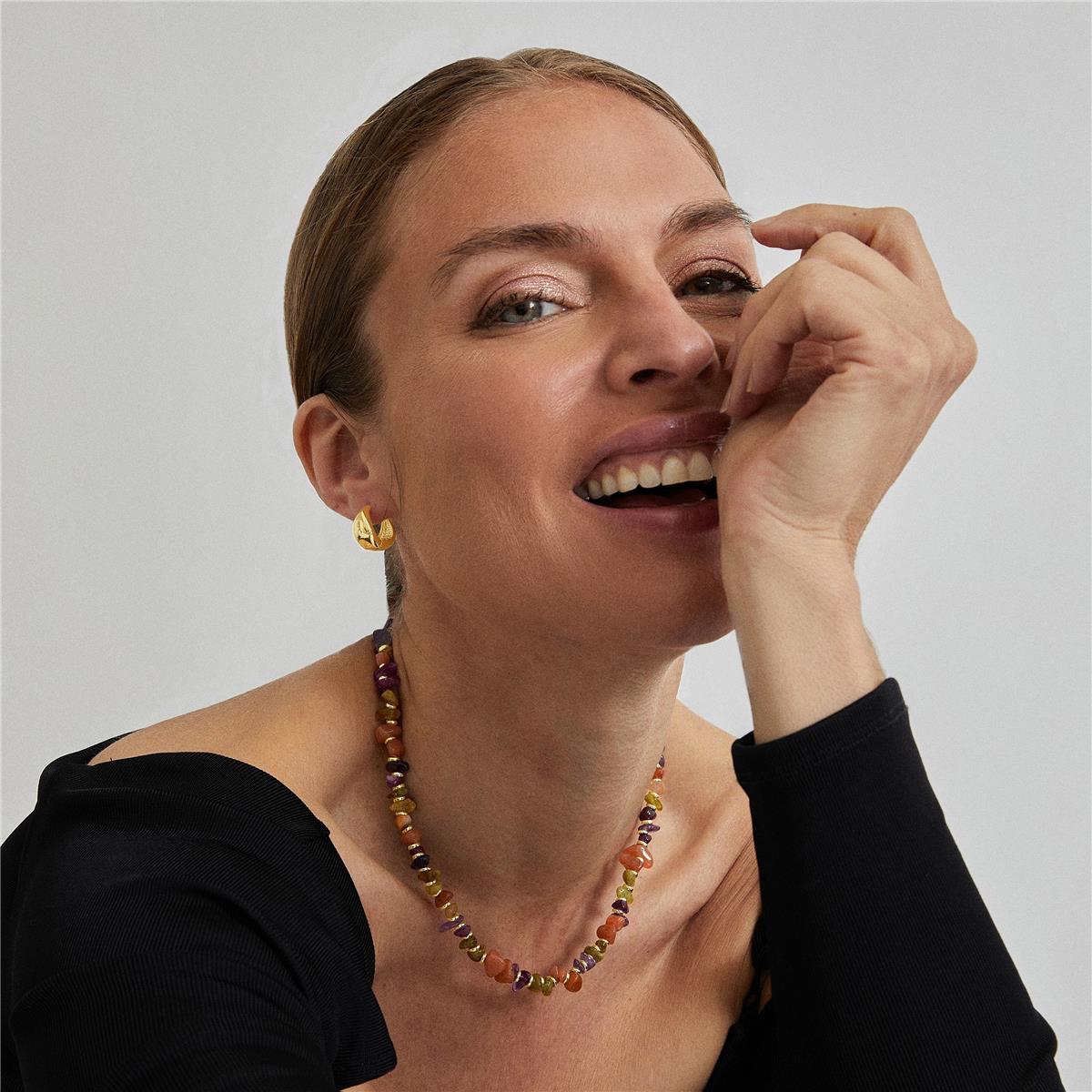 Pendientes Lux by Lux acabados Oro Amarillo de 18 Kts