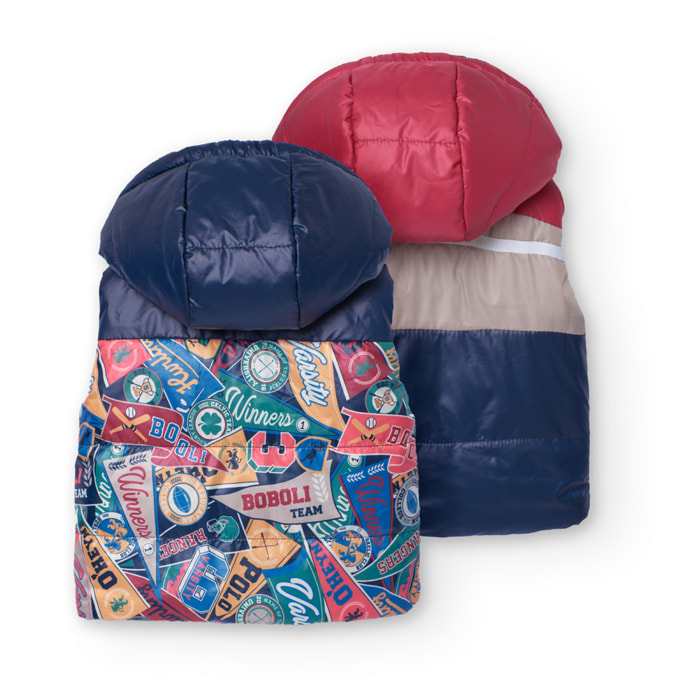 Chaleco reversible de bebé niño
