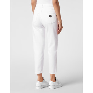 PHILIPP PLEIN Jeans dal taglio mom HEART
