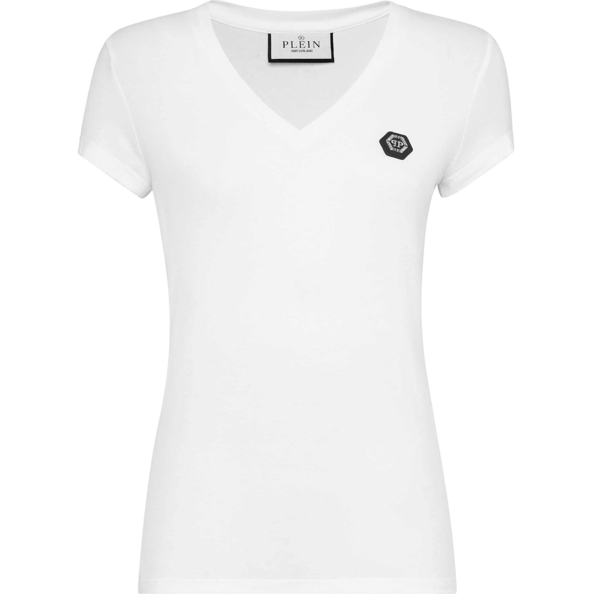 PHILIPP PLEIN Camiseta cuello pico