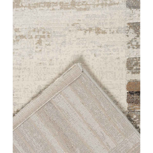 Tappeto Moderno Disegno Cornice Salotto Beige
