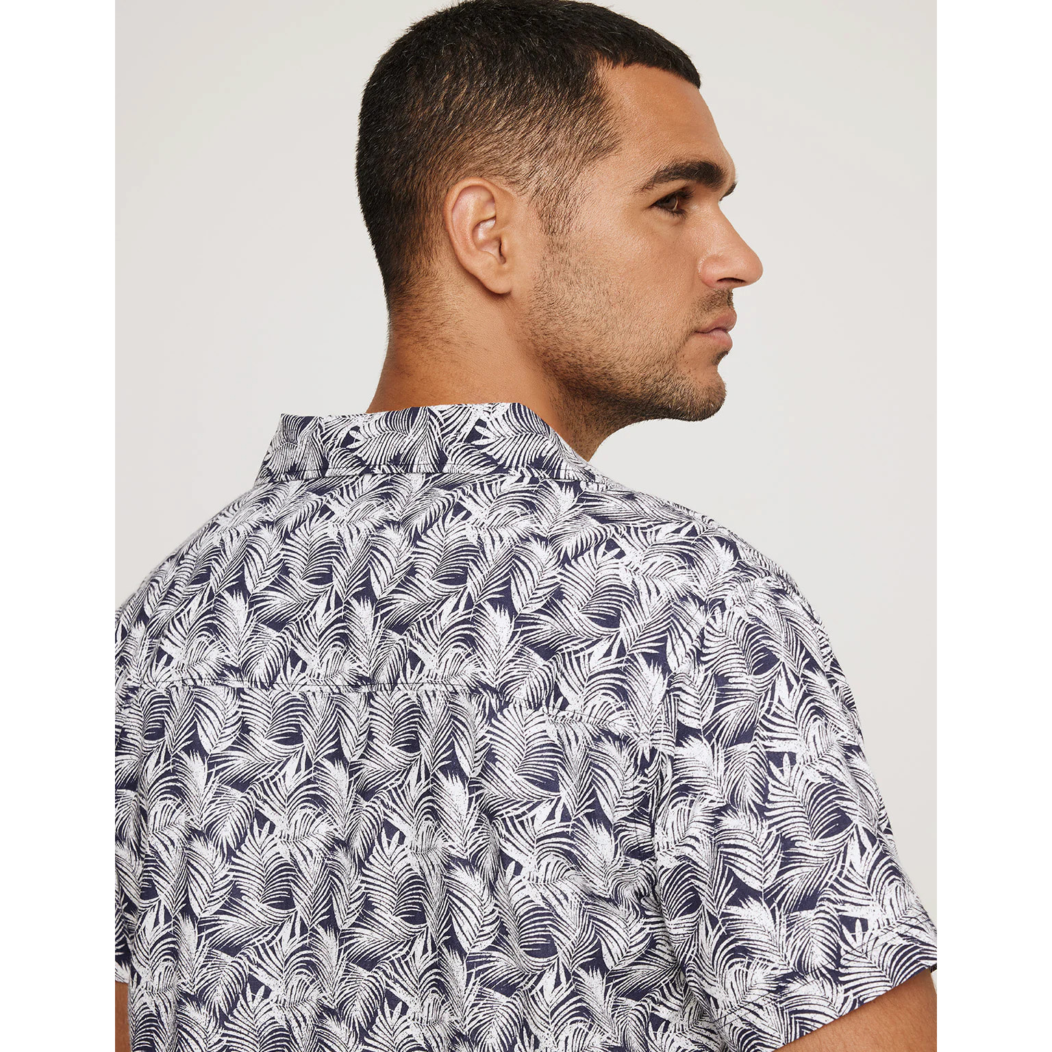 Camisa Manga Corta Azul Marino - Yarrow