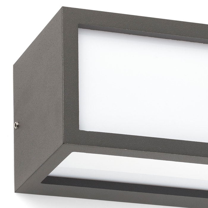 TEJO Lampe applique gris foncé