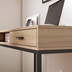 Escritorio Canterbury nogal claro 79x105x48 cm
