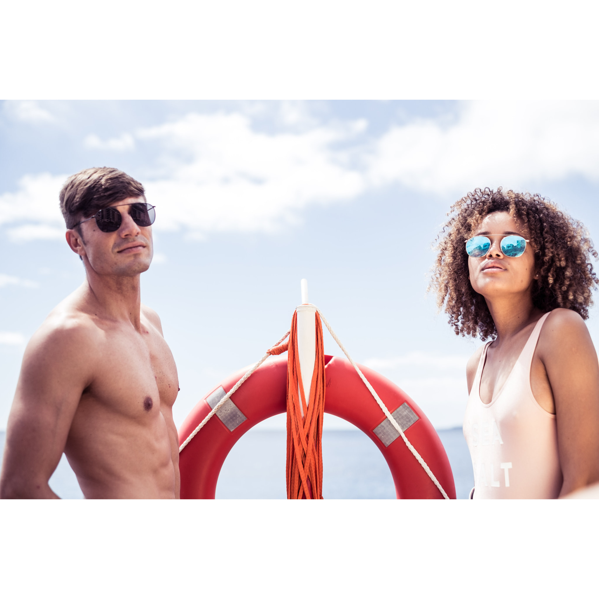 Occhiali da sole blu PALO ALTO ATLANTA