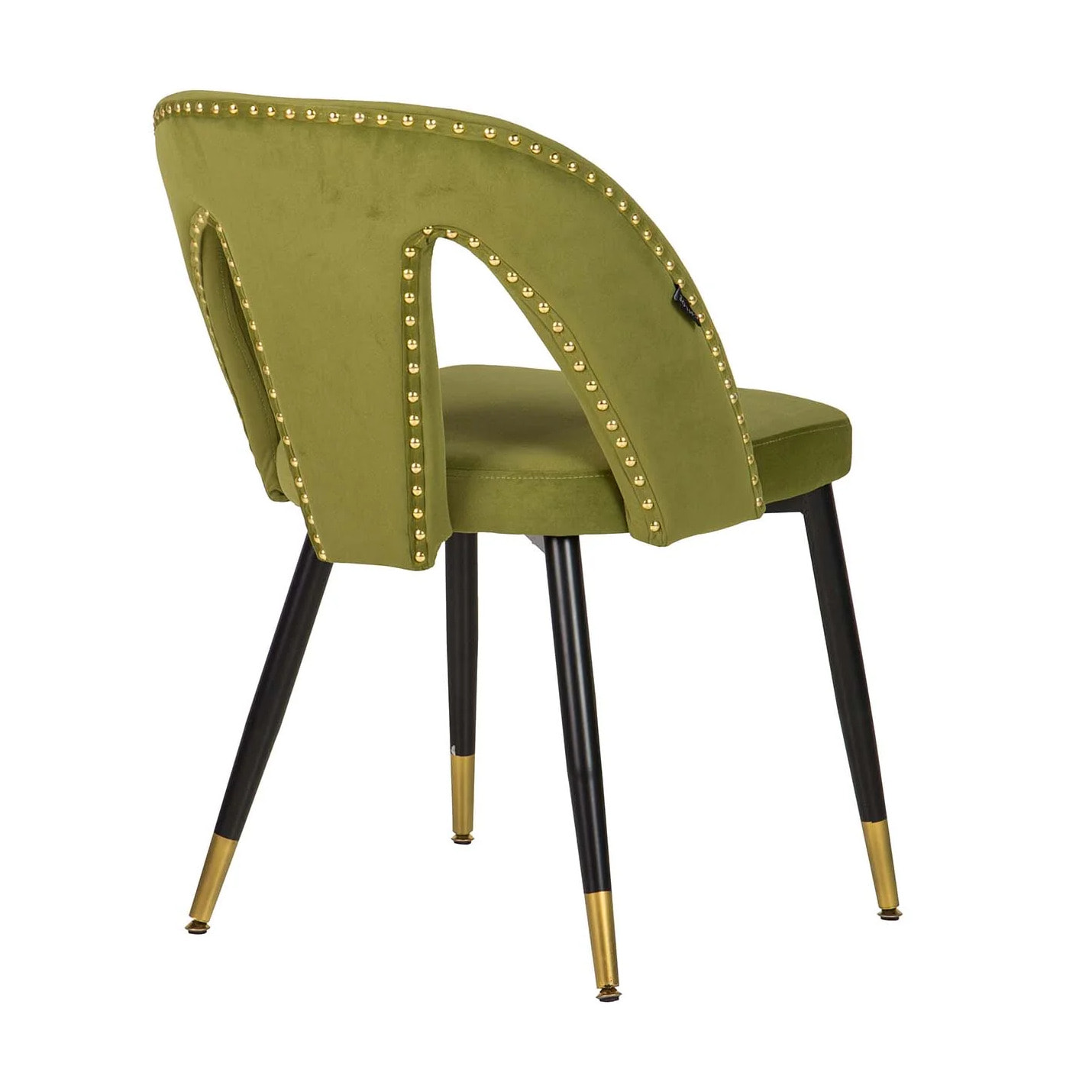 Silla Tachuelas Velvet Verde Stowe 49x54x82 Cm