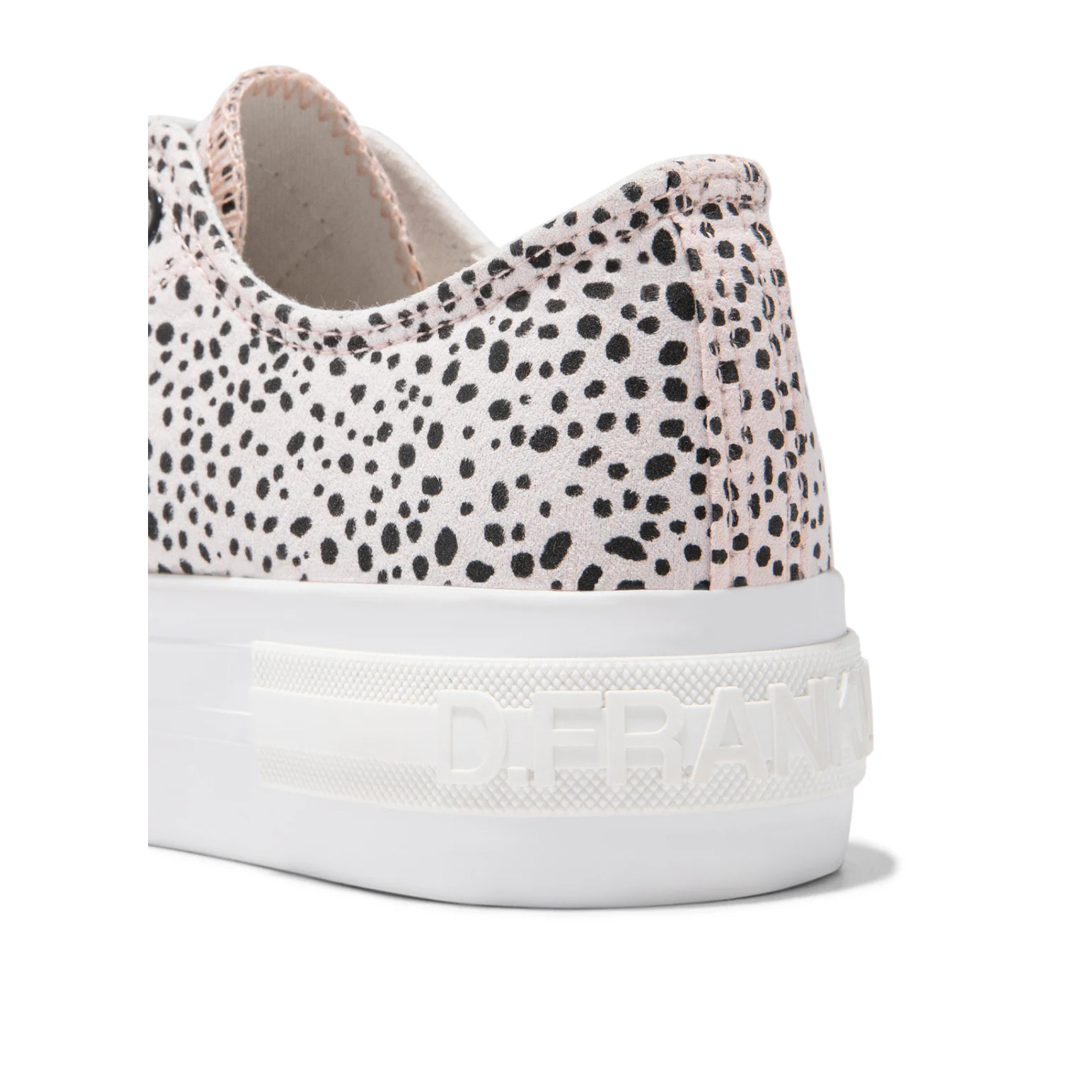 Zapatillas Mujer Casual One Way Low Blanco / Negro Dots D.Franklin