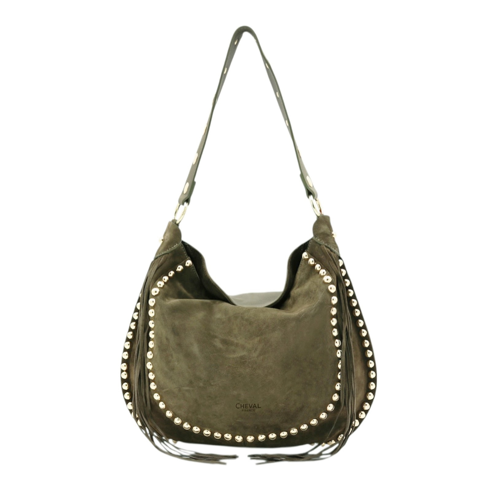 Bolso de hombro Cheval Firenze Dalia Verde Oscuro