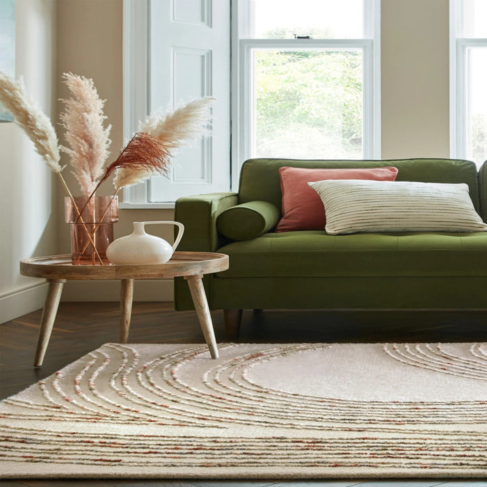 Tapis 100% laine Abstract SWIRL