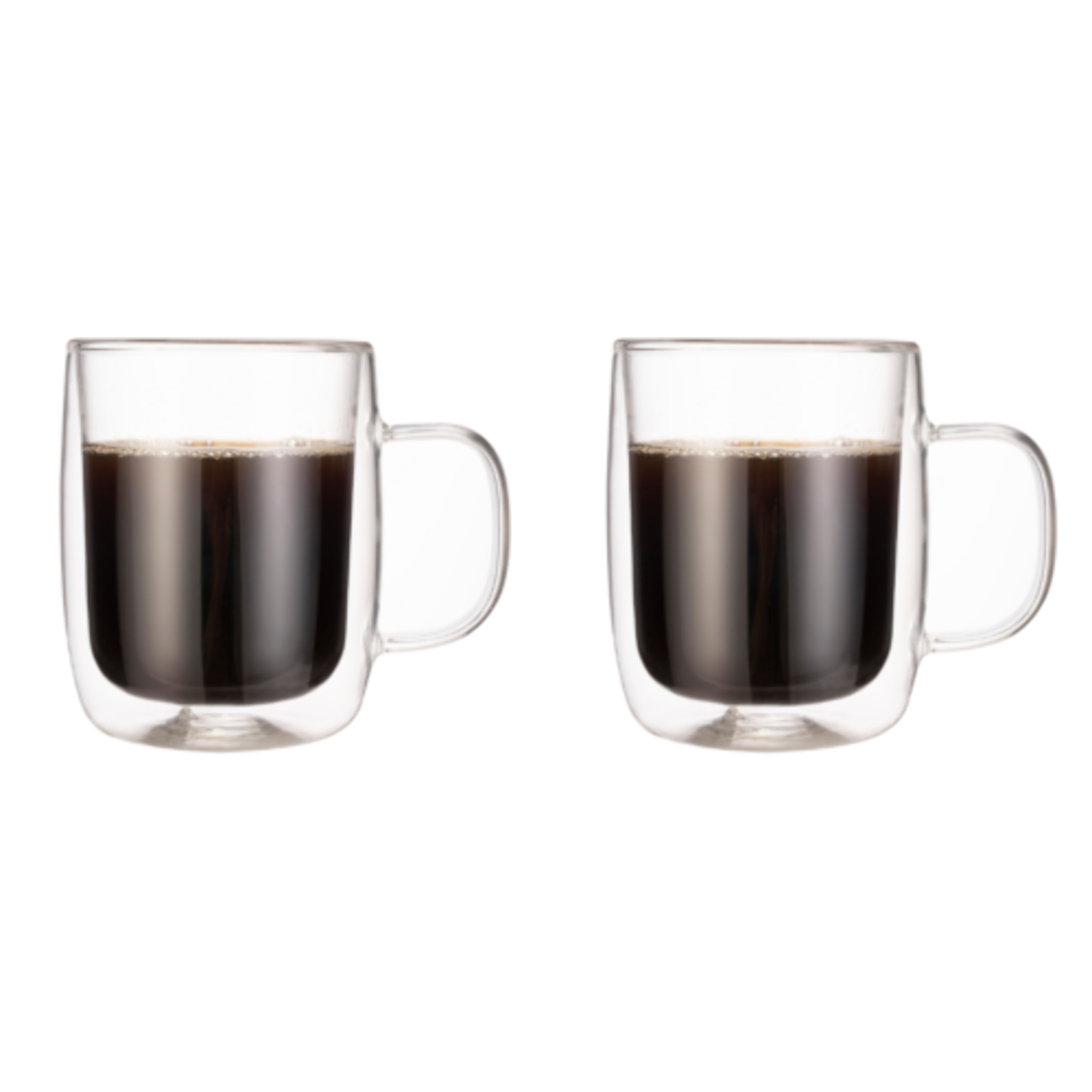2 mugs à thé double paroi - 250ml