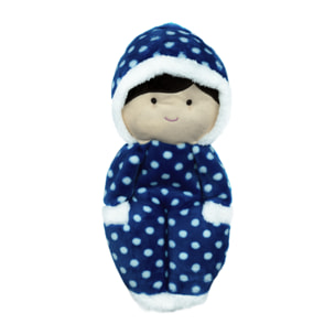 PELUCHE TÉRMICO: BEBE NIÑO AZUL MARINO