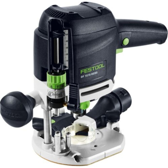 Défonceuse OF 1010 REBQ-FS-Set - FESTOOL - avec accessoires - rail - 2 Systainer - 578051