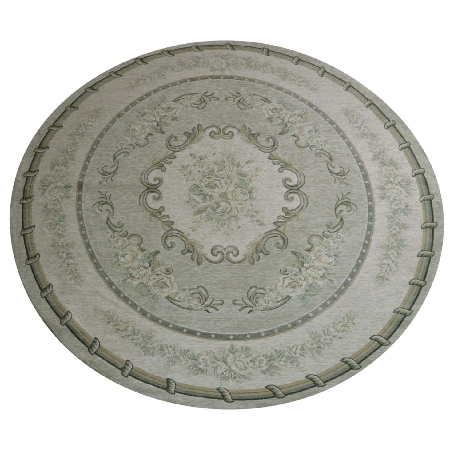 Tappeto Sala Soggiorno Classico Verde