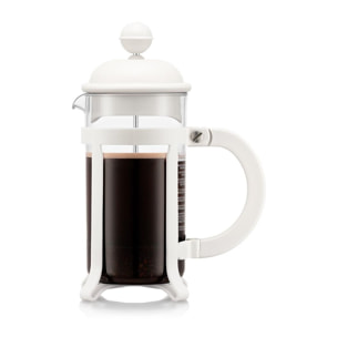 JAVA: Cafetière à piston, monture et couvercle en plastique, 3 tasses, 0.35 l, en plastique SAN 0.35 L
