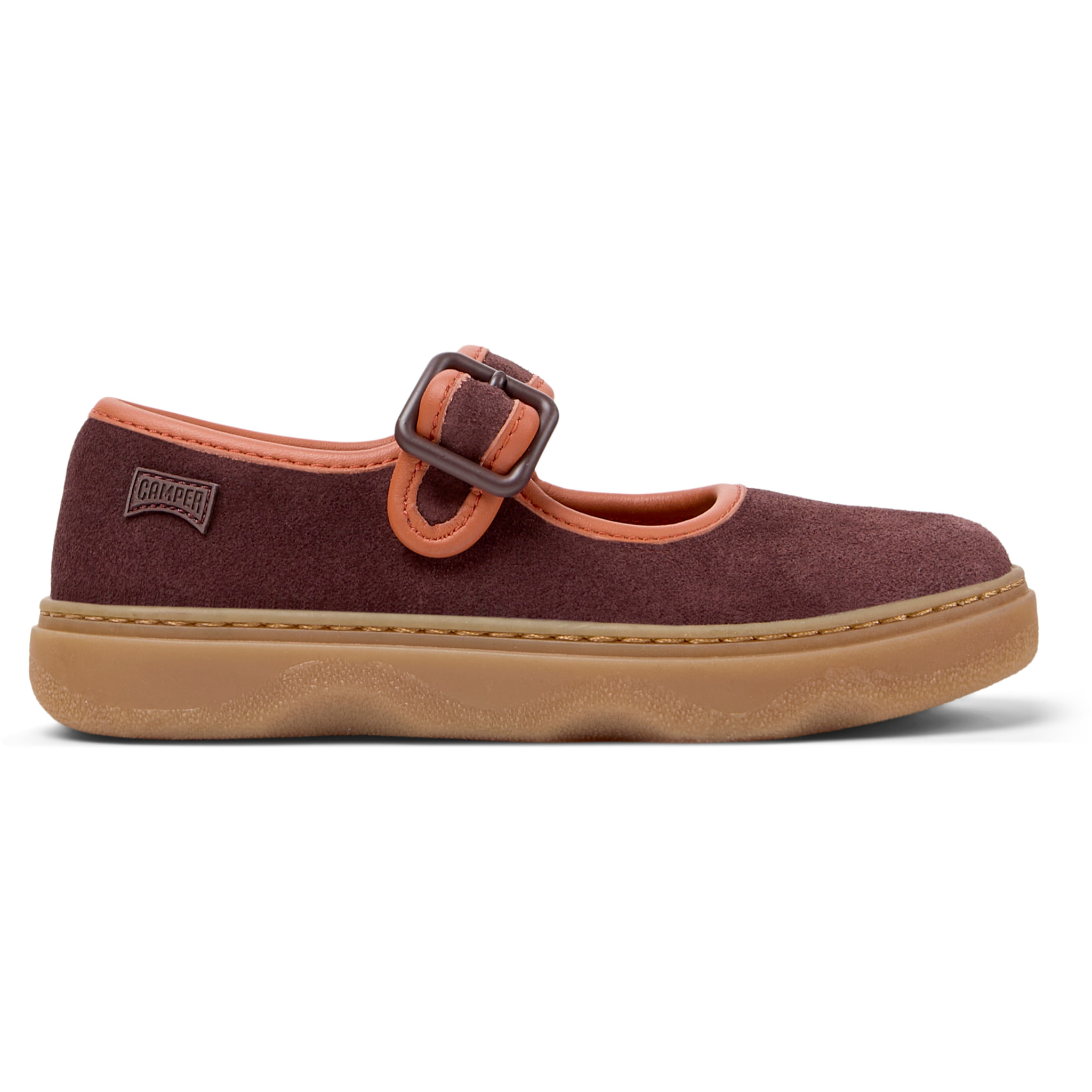 Ballerine - CAMPER Kiddo - Bordeaux - Pelle scamosciata