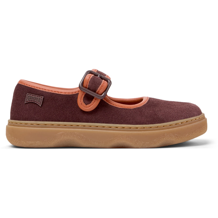 Ballerine - CAMPER Kiddo - Bordeaux - Pelle scamosciata