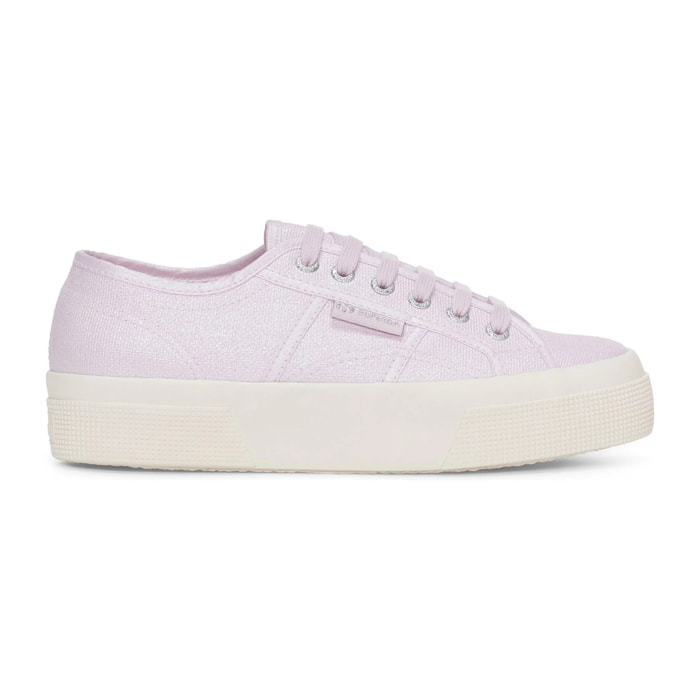 Zapatos de mujer Superga Mujer 2740 PLATFORM PEARL MATTE CANVAS