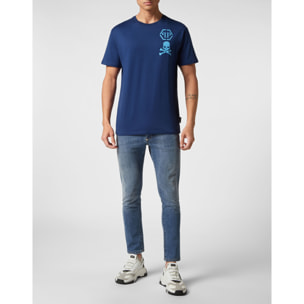 PHILIPP PLEIN T-Shirt Round Neck SKULL&BONES