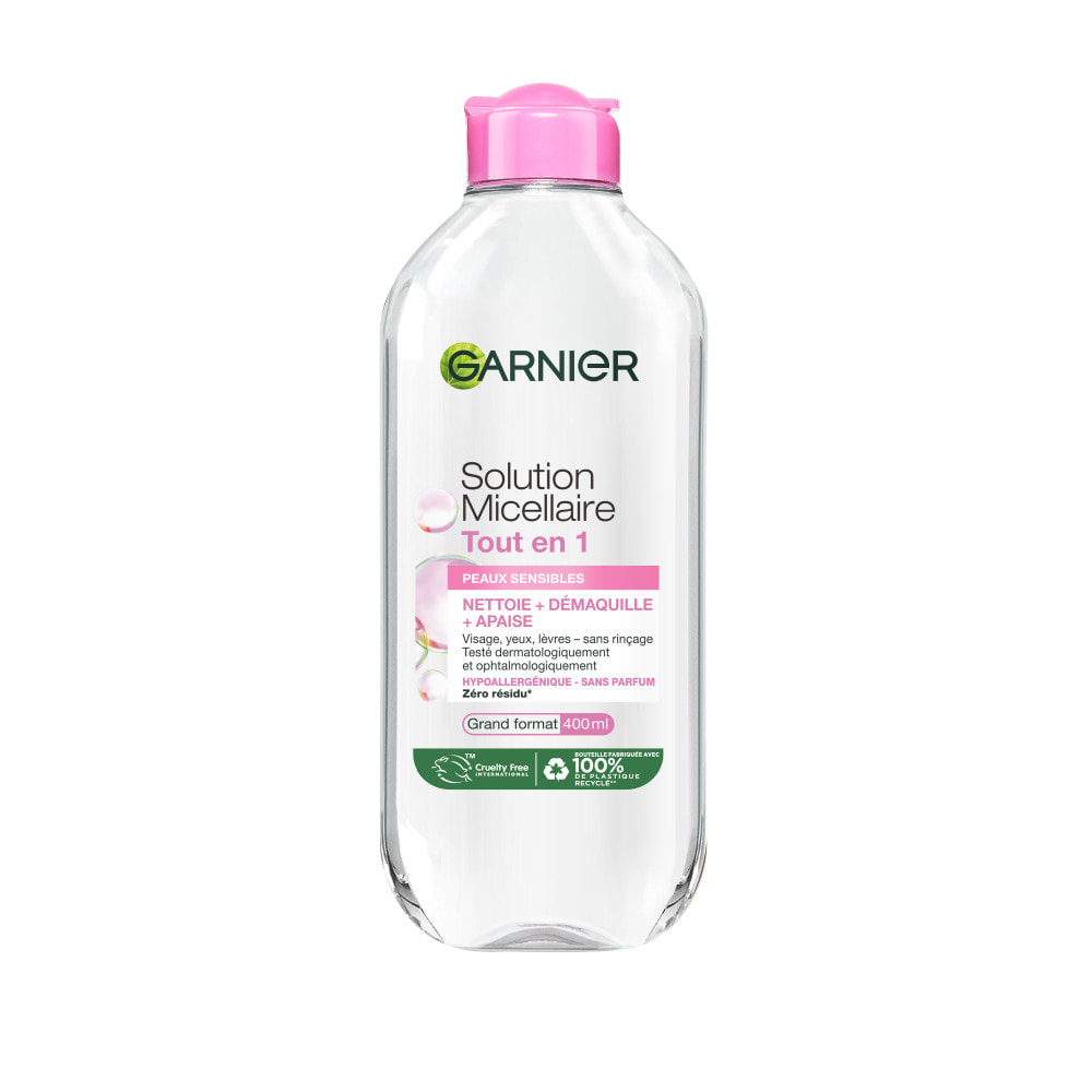 Lot de 6 - Garnier SkinActive Micellaire Tout en 1 Peaux Sensibles 400mL