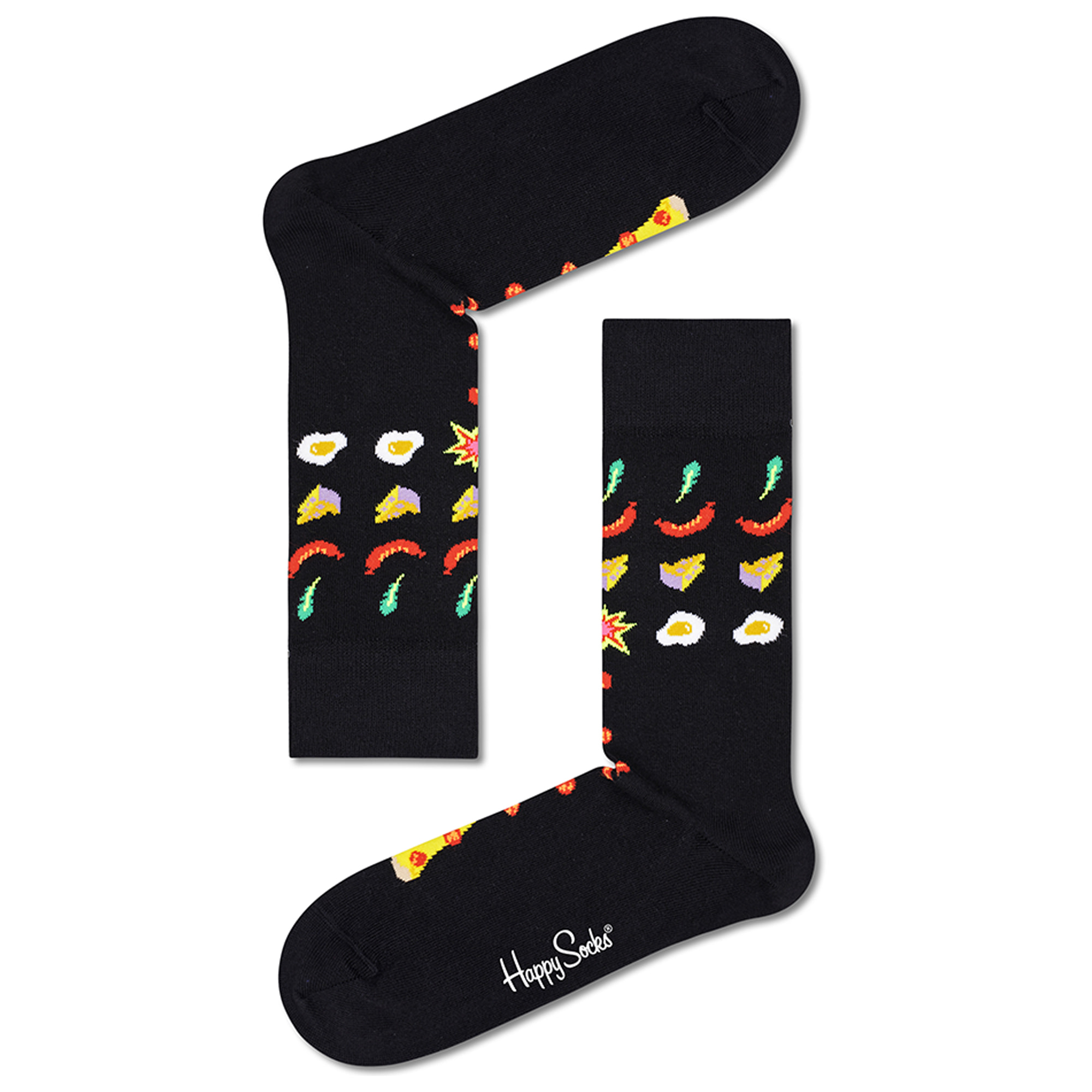 Calcetines pizza invaders sock