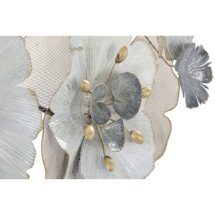 PANNELLO IN FERRO FLOWERY CM 116,5X8X58