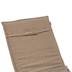 Coussin de transat Solfia café