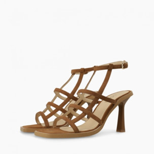 SANDALIAS MARRONES WEMILA