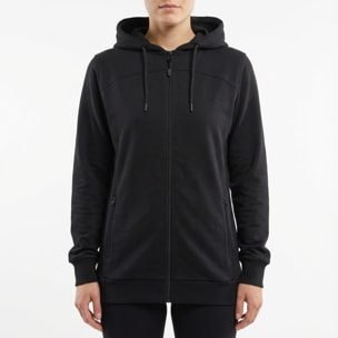 Giacca da training oversize con cappuccio nero