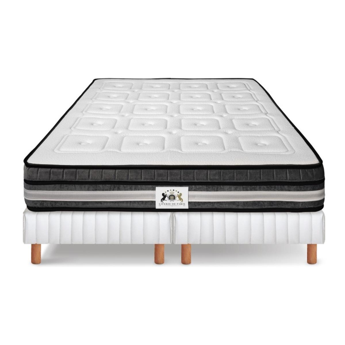 ENSEMBLE LE BRIGHTON - Matelas 2 Places + 2 Sommiers