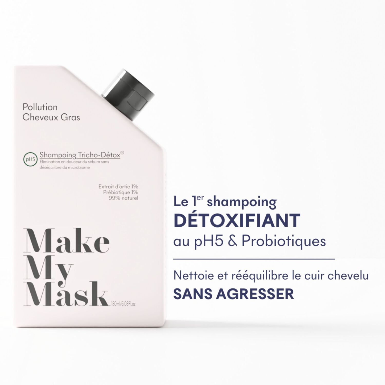 PH5 Tricho-Détox - Shampoing À l'Extrait d'Ortie