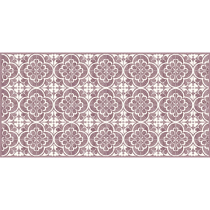 Alfombras vinílicas de Ceramiko - Tréboles Burdeos