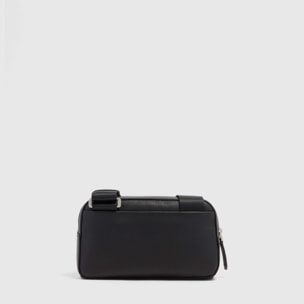 Piquadro Pochette uomo in pelle con tracolla