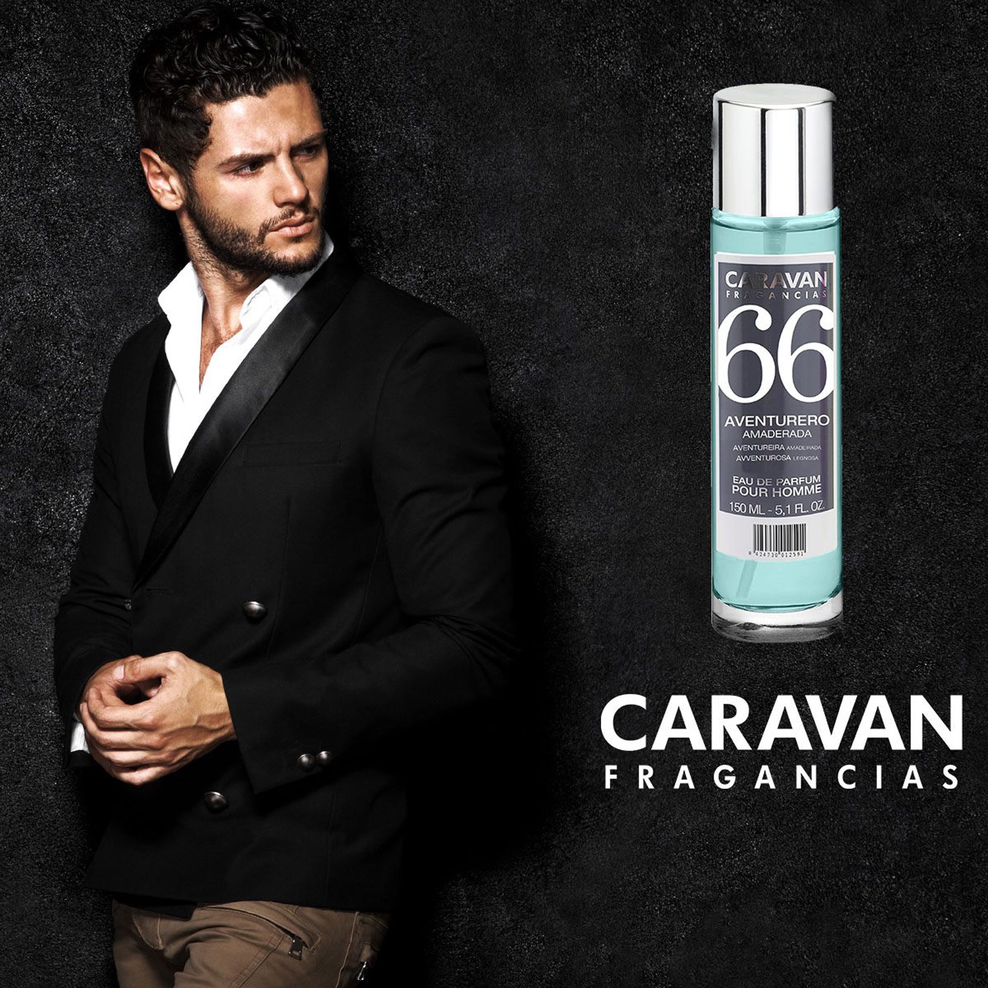 Set de 2 perfumes caravan hombre nº66 y nº 61
